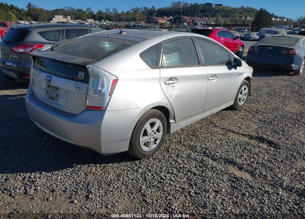 2010 TOYOTA PRIUS II VIN: JTDKN3DUXA0135772