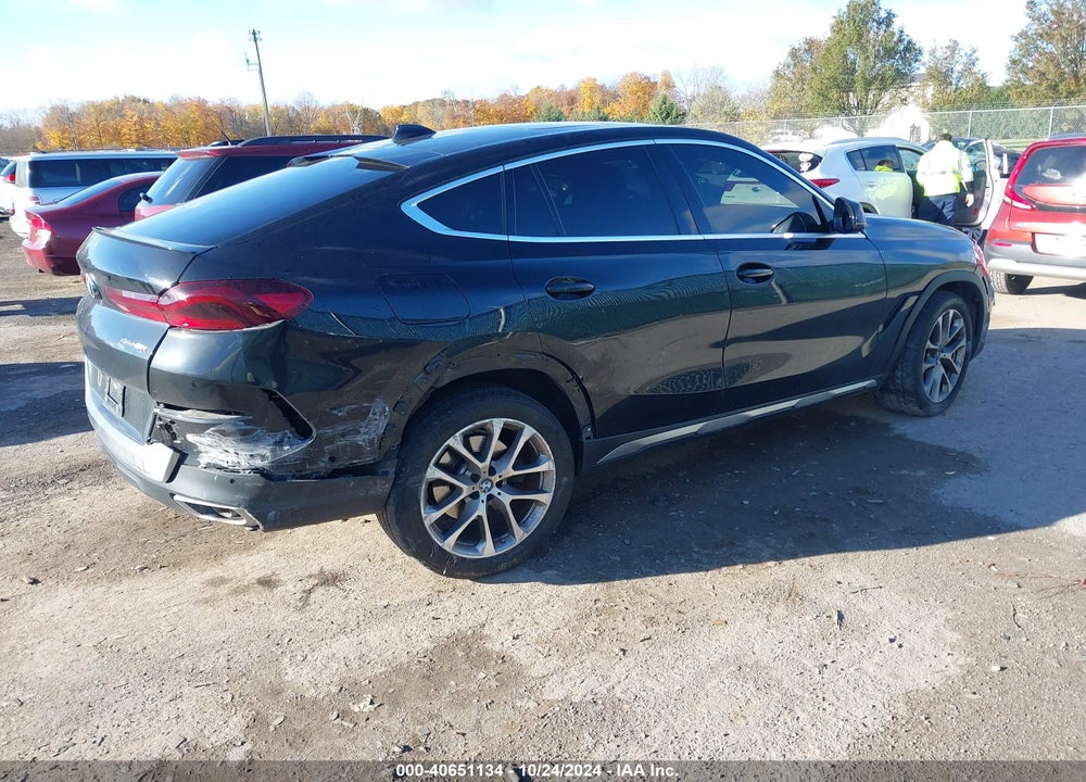 2021 BMW X6 XDRIVE40I VIN: 5UXCY6C08M9G27407