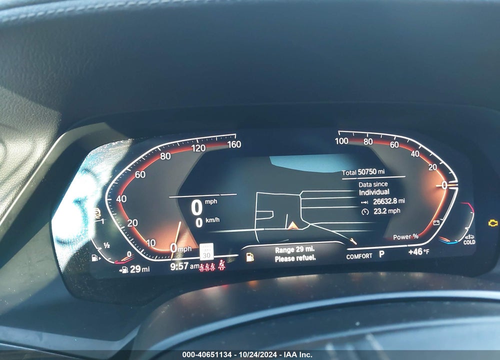 2021 BMW X6 XDRIVE40I VIN: 5UXCY6C08M9G27407