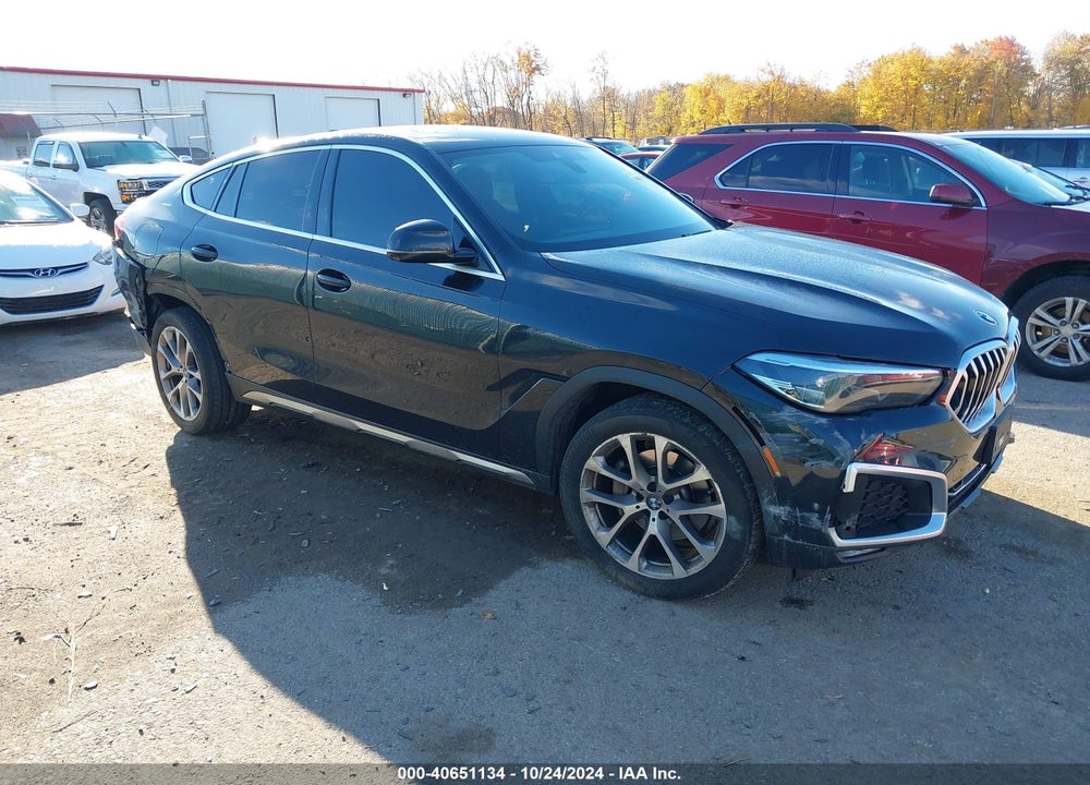2021 BMW X6 XDRIVE40I VIN: 5UXCY6C08M9G27407