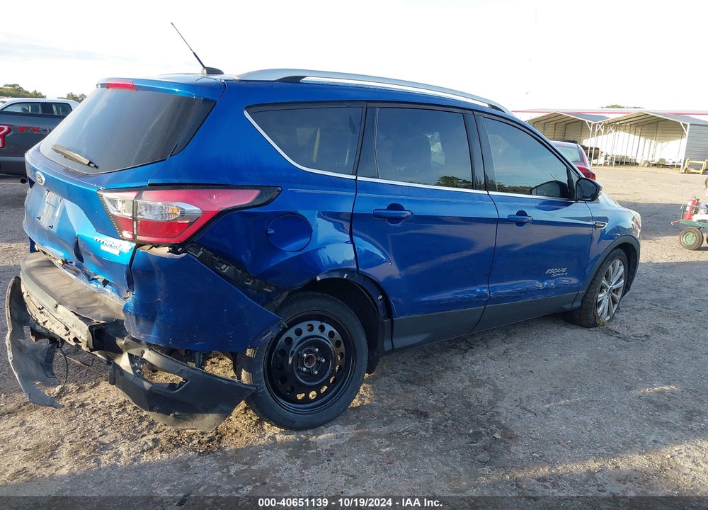 2017 FORD ESCAPE TITANIUM VIN: 1FMCU0J90HUC43760