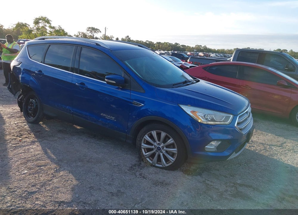 2017 FORD ESCAPE TITANIUM VIN: 1FMCU0J90HUC43760