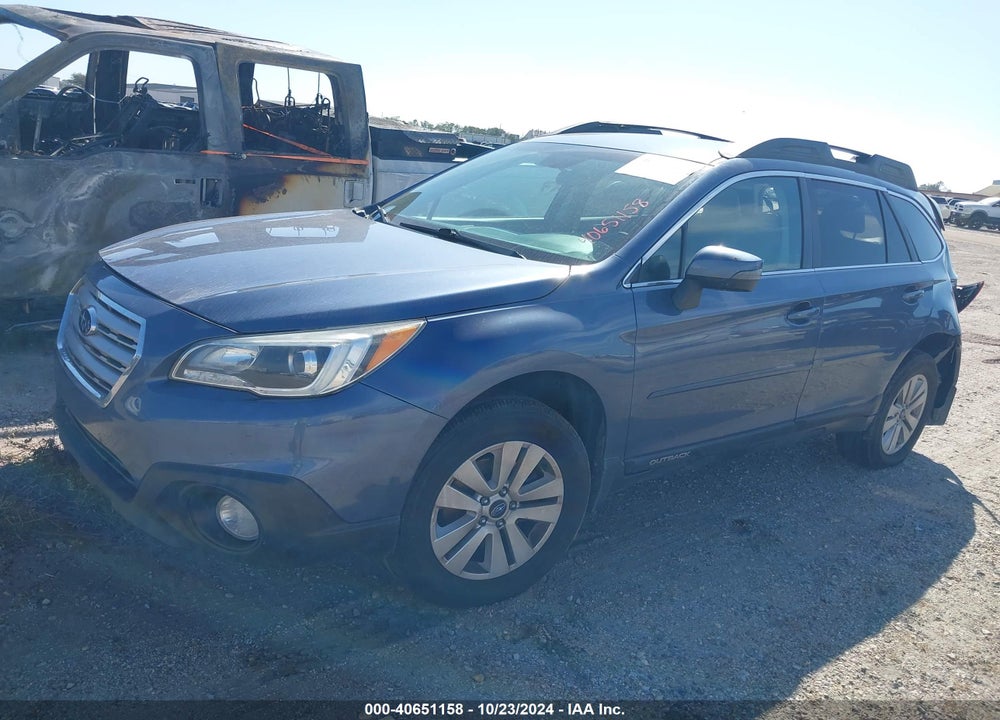 2015 SUBARU OUTBACK 2.5I PREMIUM VIN: 4S4BSBFC8F3262805
