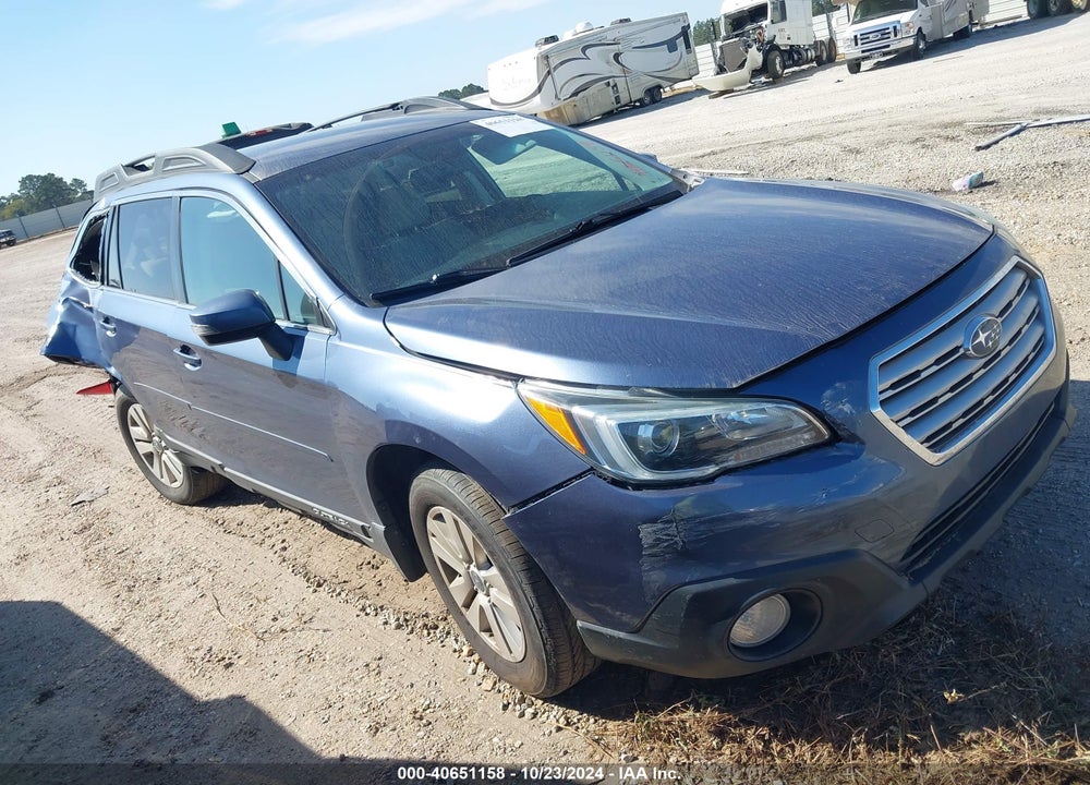 2015 SUBARU OUTBACK 2.5I PREMIUM VIN: 4S4BSBFC8F3262805