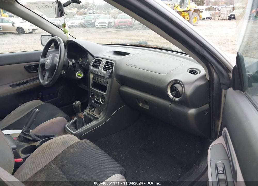 2007 SUBARU IMPREZA 2.5I VIN: JF1GG61677G819059