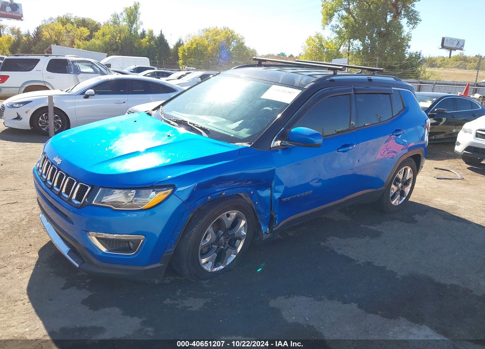 2018 JEEP COMPASS LIMITED 4X4 VIN: 3C4NJDCB6JT246630