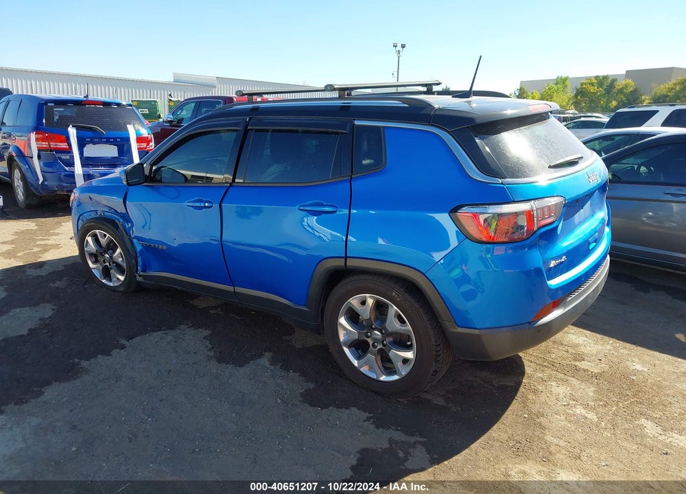 2018 JEEP COMPASS LIMITED 4X4 VIN: 3C4NJDCB6JT246630
