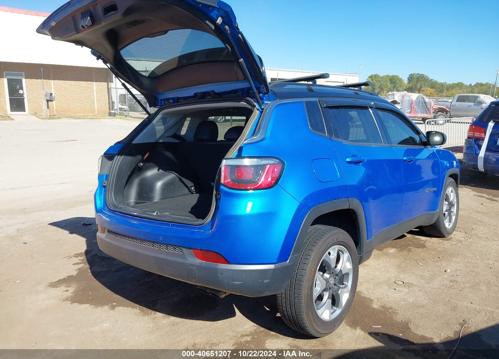 2018 JEEP COMPASS LIMITED 4X4 VIN: 3C4NJDCB6JT246630