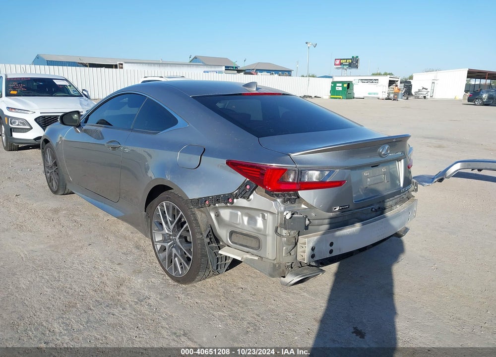 2017 LEXUS RC 200T VIN: JTHHA5BC6H5007374