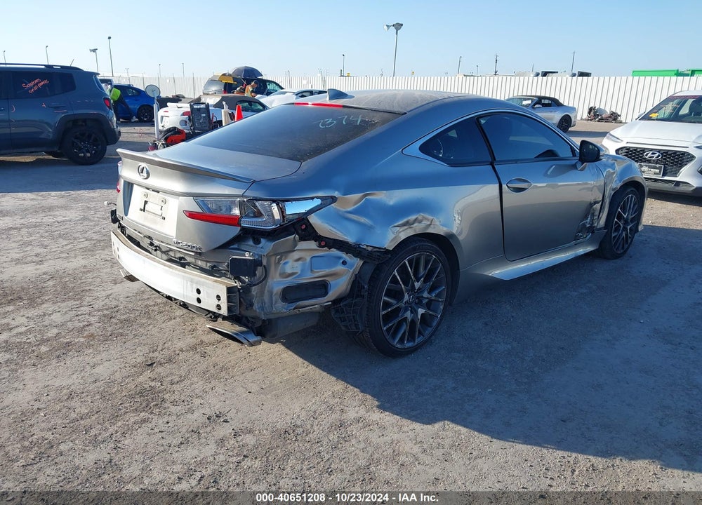 2017 LEXUS RC 200T VIN: JTHHA5BC6H5007374