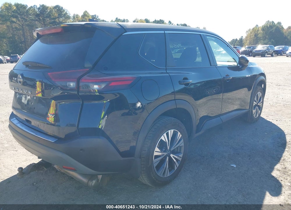 2022 NISSAN ROGUE SV FWD VIN: 5N1BT3BA2NC691069