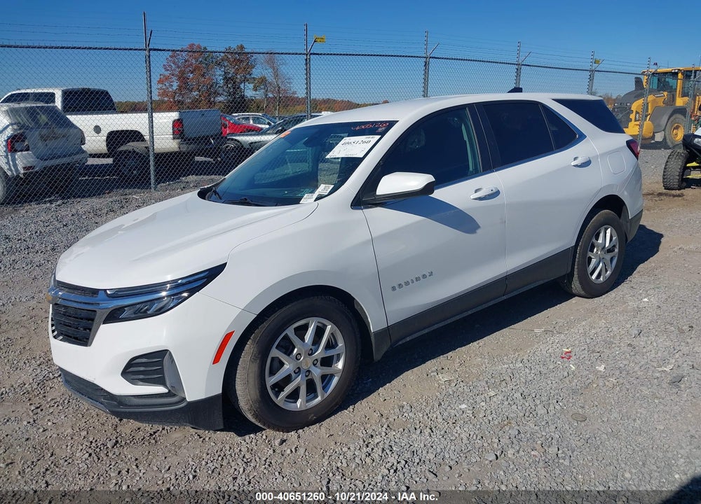 2022 CHEVROLET EQUINOX AWD LT VIN: 3GNAXUEV9NL241102