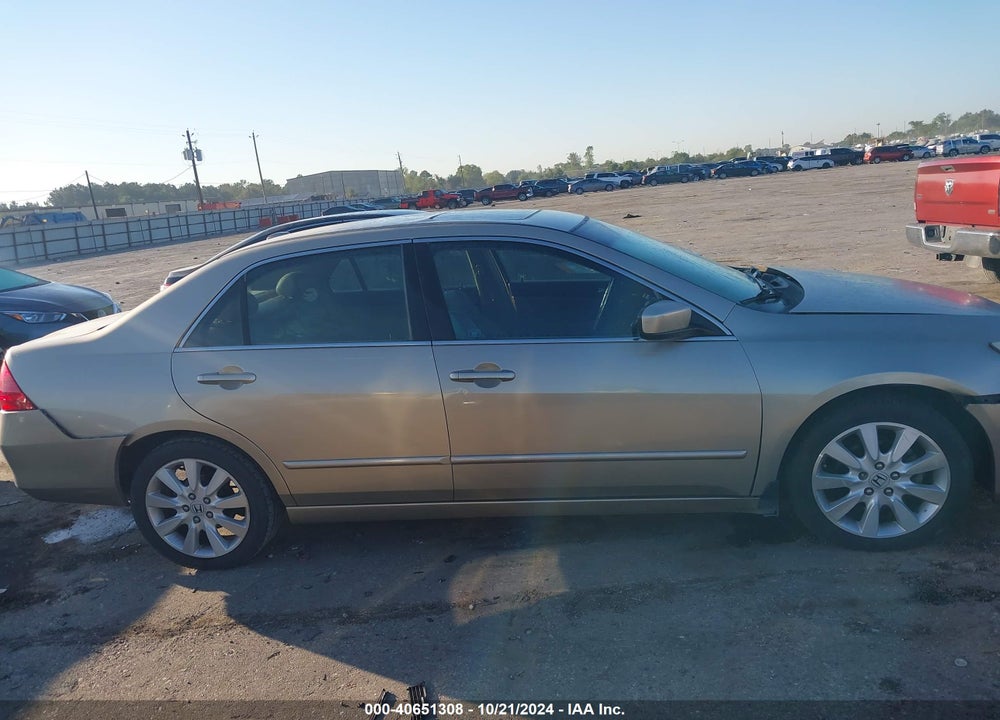 2007 HONDA ACCORD 3.0 EX VIN: 1HGCM66517A013742