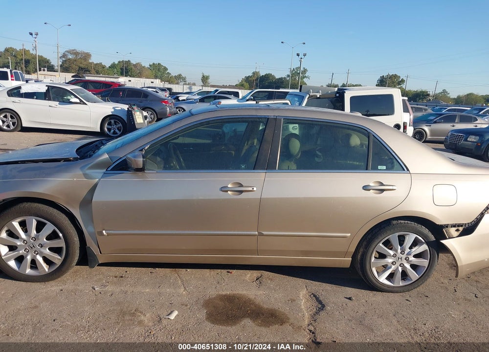 2007 HONDA ACCORD 3.0 EX VIN: 1HGCM66517A013742