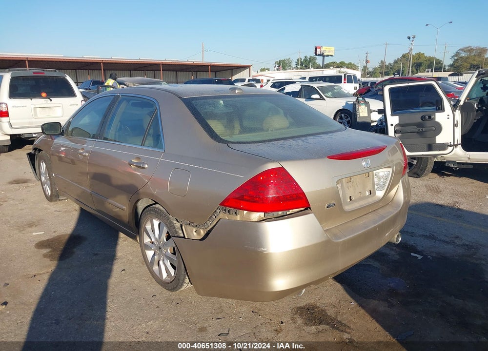 2007 HONDA ACCORD 3.0 EX VIN: 1HGCM66517A013742