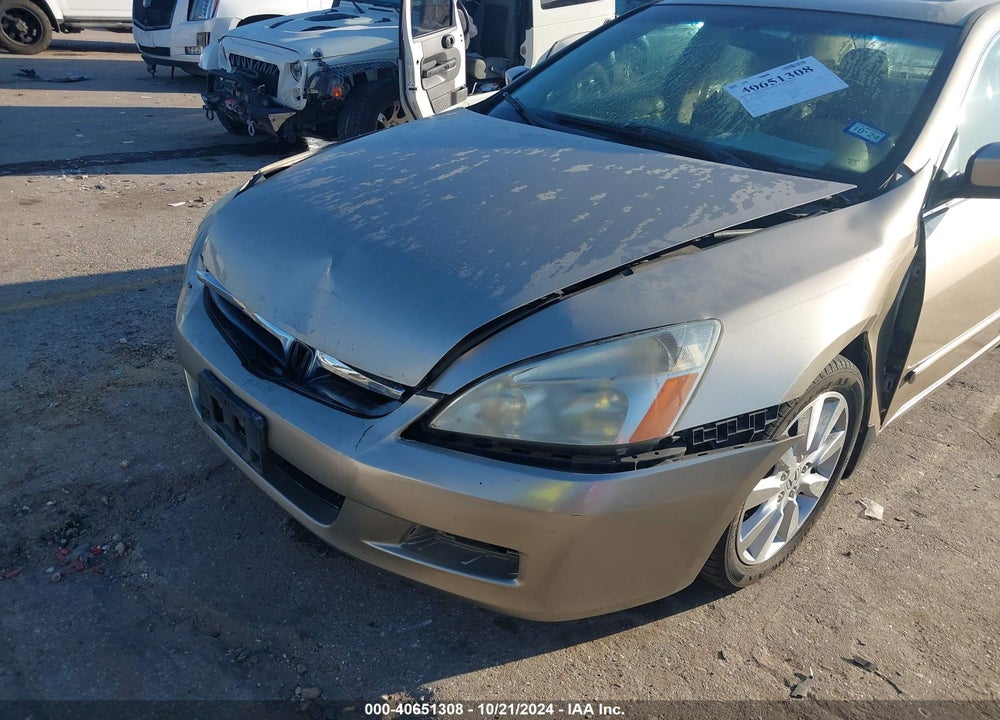 2007 HONDA ACCORD 3.0 EX VIN: 1HGCM66517A013742