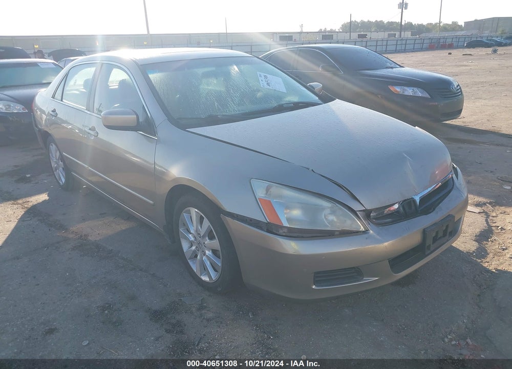 2007 HONDA ACCORD 3.0 EX VIN: 1HGCM66517A013742