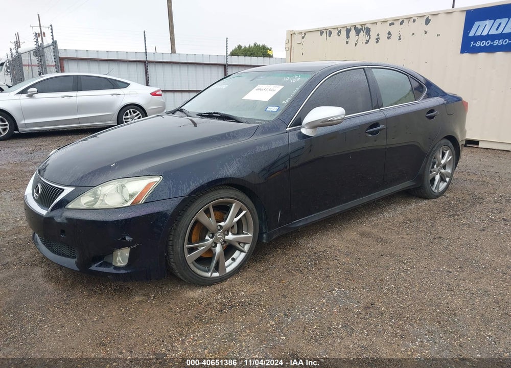2009 LEXUS IS 250 VIN: JTHBK262395097104