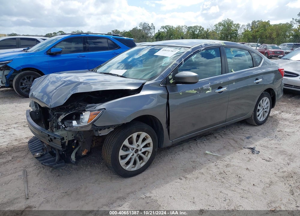 2019 NISSAN SENTRA SV VIN: 3N1AB7AP6KY314377