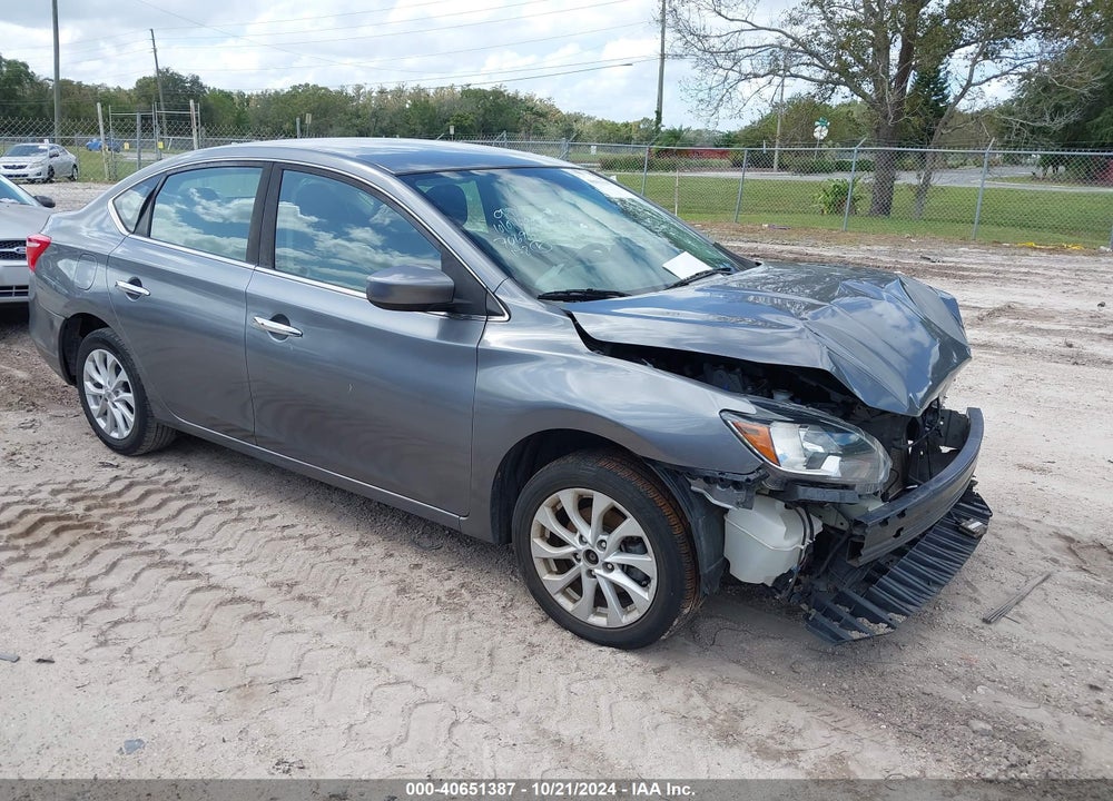 2019 NISSAN SENTRA SV VIN: 3N1AB7AP6KY314377