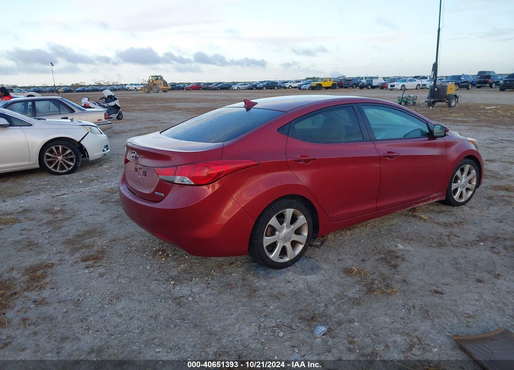 2013 HYUNDAI ELANTRA VIN: KMHDH4AE1DU503266