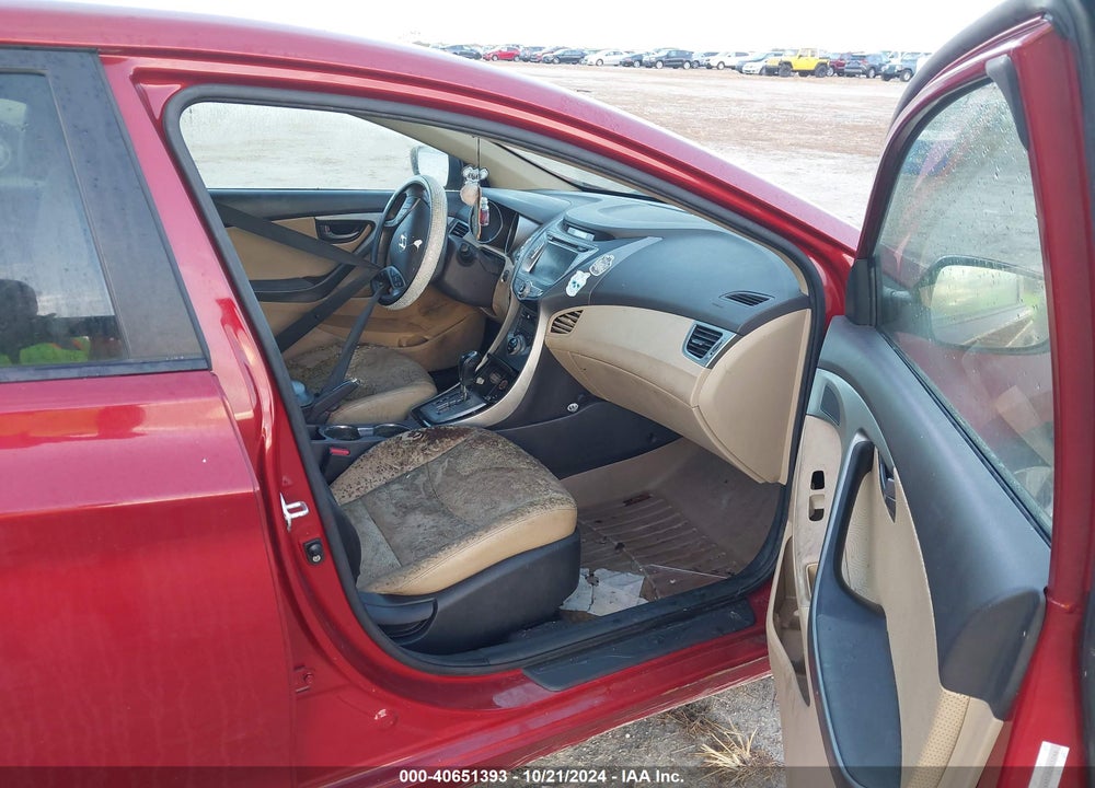 2013 HYUNDAI ELANTRA VIN: KMHDH4AE1DU503266