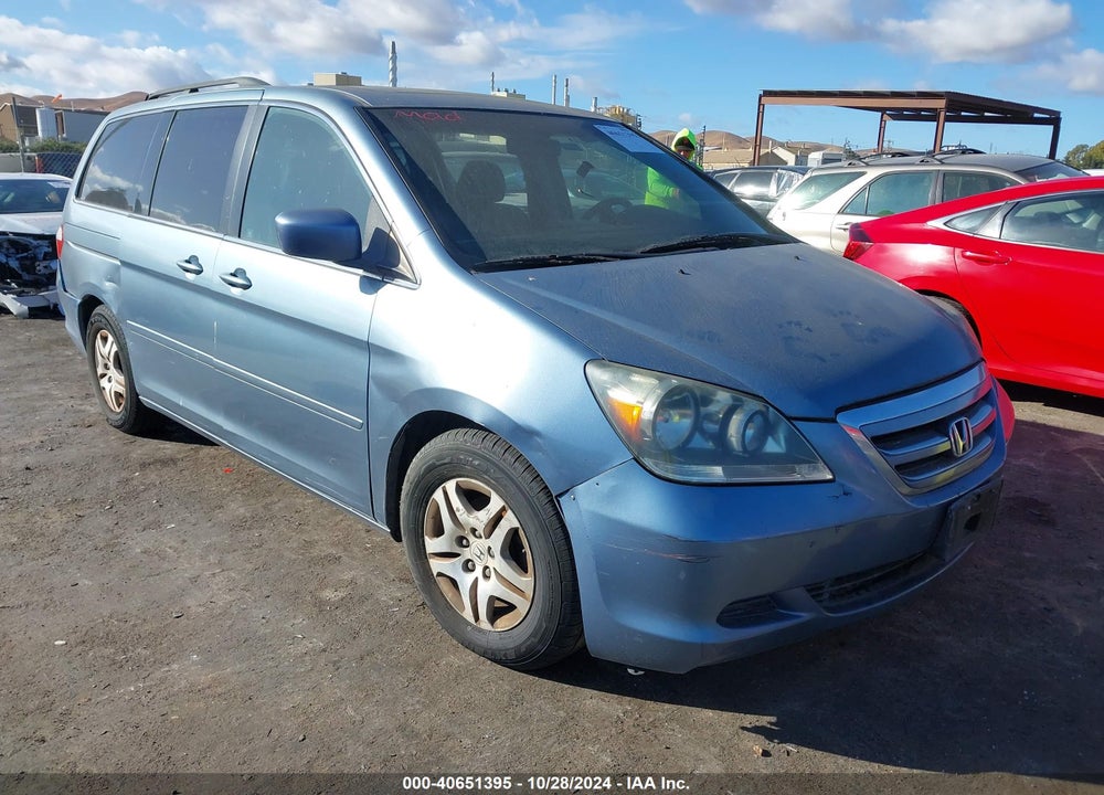 2007 HONDA ODYSSEY EX-L VIN: 5FNRL38777B087182