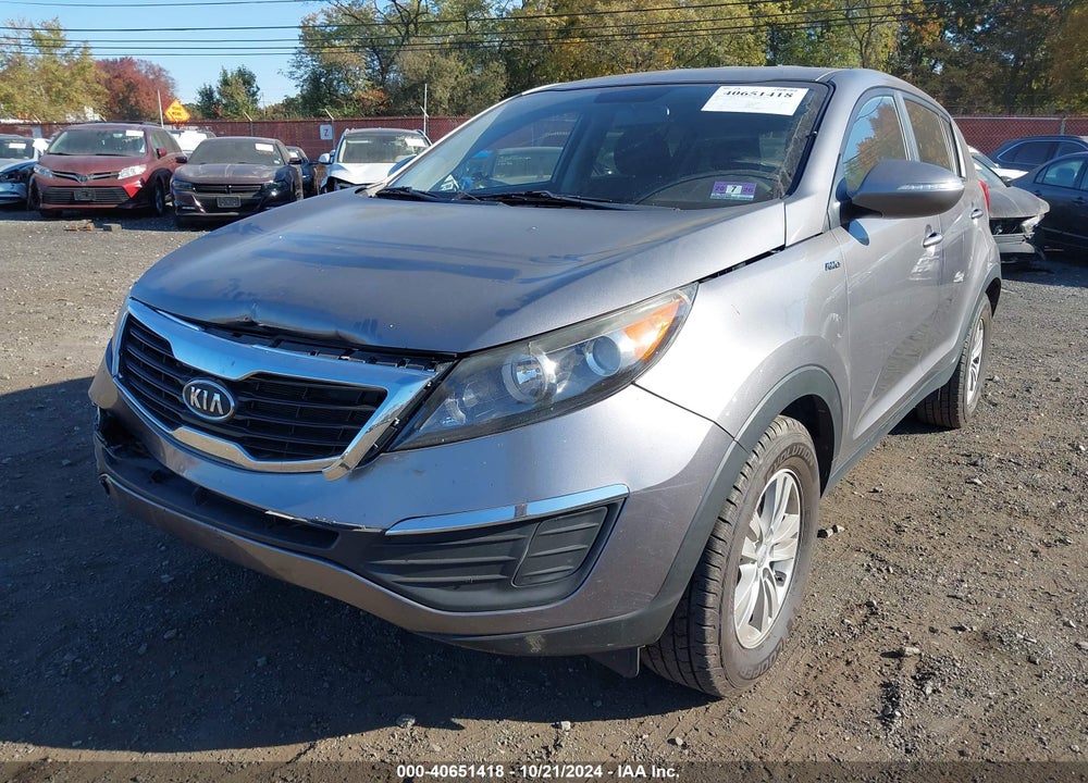 2011 KIA SPORTAGE LX VIN: KNDPBCA25B7098351