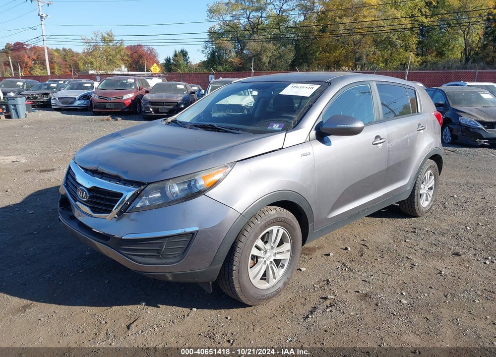 2011 KIA SPORTAGE LX VIN: KNDPBCA25B7098351