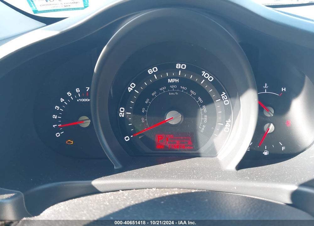 2011 KIA SPORTAGE LX VIN: KNDPBCA25B7098351