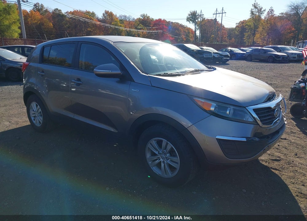 2011 KIA SPORTAGE LX VIN: KNDPBCA25B7098351
