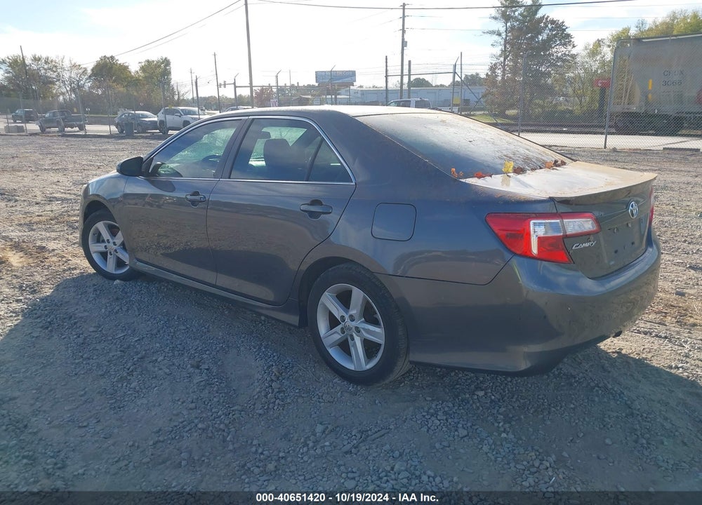2014 TOYOTA CAMRY SE VIN: 4T1BF1FK6EU384156