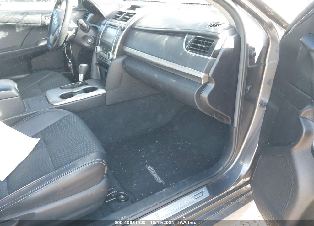 2014 TOYOTA CAMRY SE VIN: 4T1BF1FK6EU384156