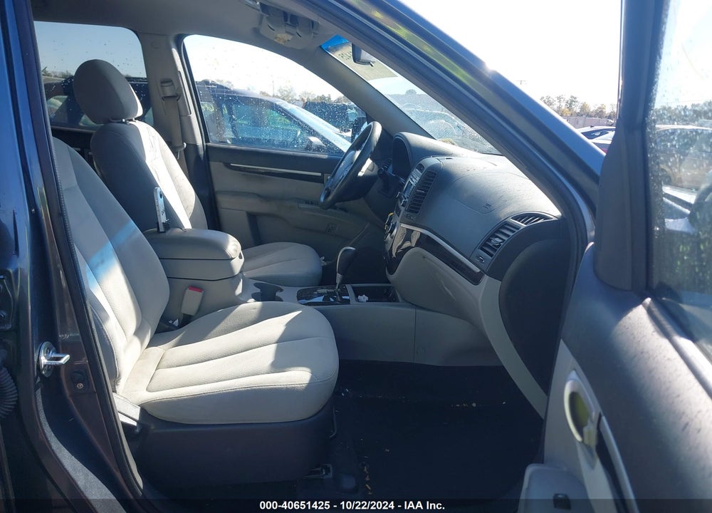 2009 HYUNDAI SANTA FE GLS VIN: 5NMSG73D39H255363