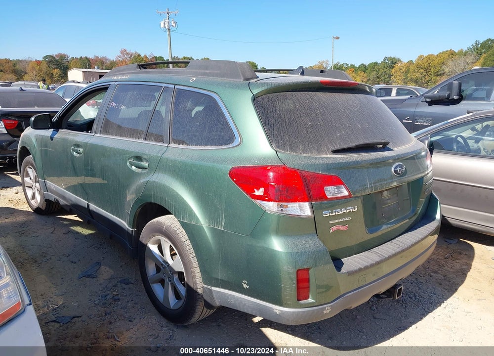 2014 SUBARU OUTBACK 2.5I LIMITED VIN: 4S4BRCLC9E3223547