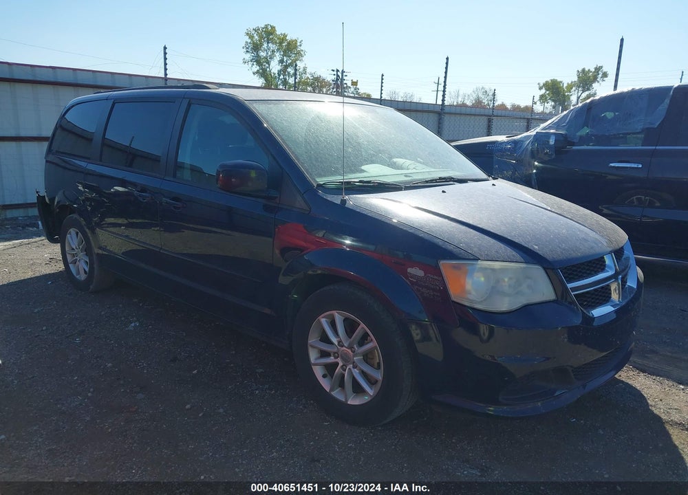 2013 DODGE GRAND CARAVAN SXT VIN: 2C4RDGCG3DR580756