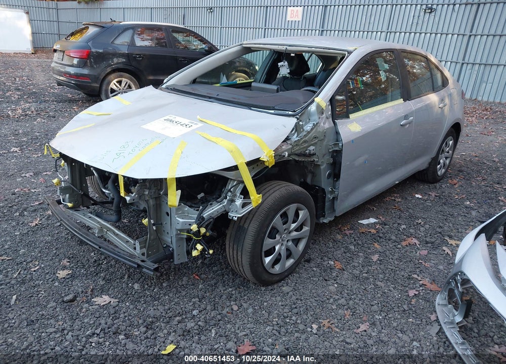 2021 TOYOTA COROLLA LE VIN: 5YFEPMAEXMP207901