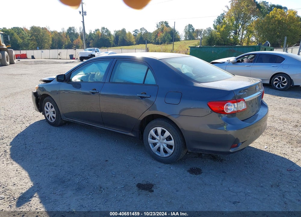 2013 TOYOTA COROLLA L VIN: 2T1BU4EE0DC013545