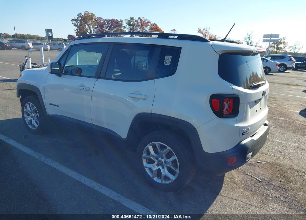2015 JEEP RENEGADE LATITUDE VIN: ZACCJBBT2FPC12897