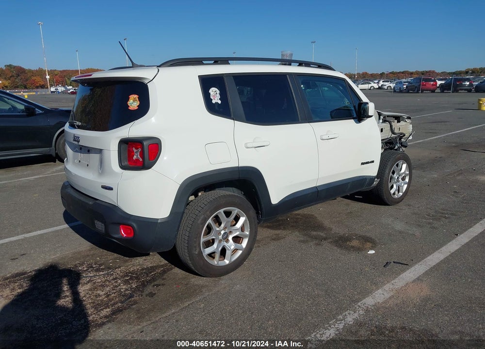 2015 JEEP RENEGADE LATITUDE VIN: ZACCJBBT2FPC12897