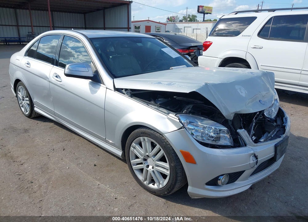 2009 MERCEDES-BENZ C 300 LUXURY/SPORT VIN: WDDGF54X89R075934