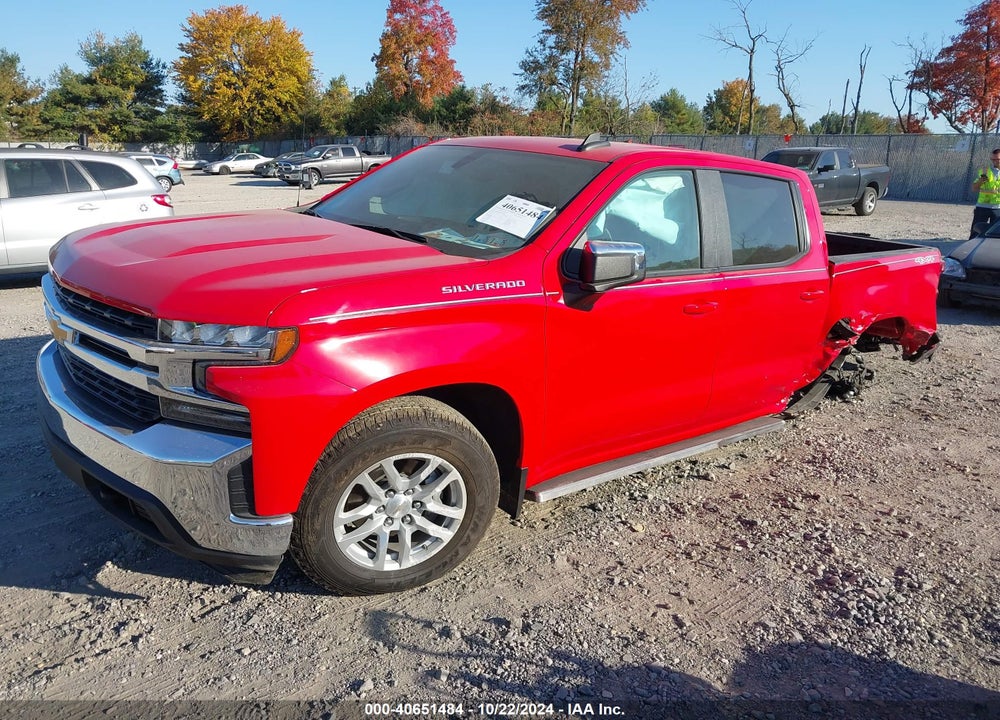 2021 CHEVROLET SILVERADO 1500 4WD SHORT BED LT WITH 2FL VIN: 1GCPYJEK6MZ435422