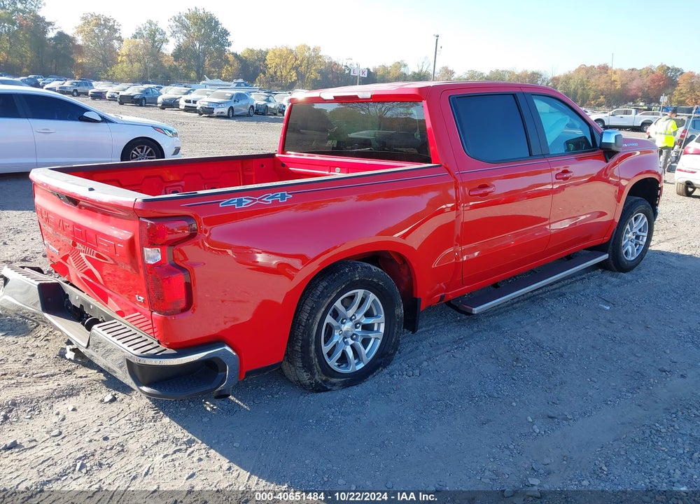 2021 CHEVROLET SILVERADO 1500 4WD SHORT BED LT WITH 2FL VIN: 1GCPYJEK6MZ435422