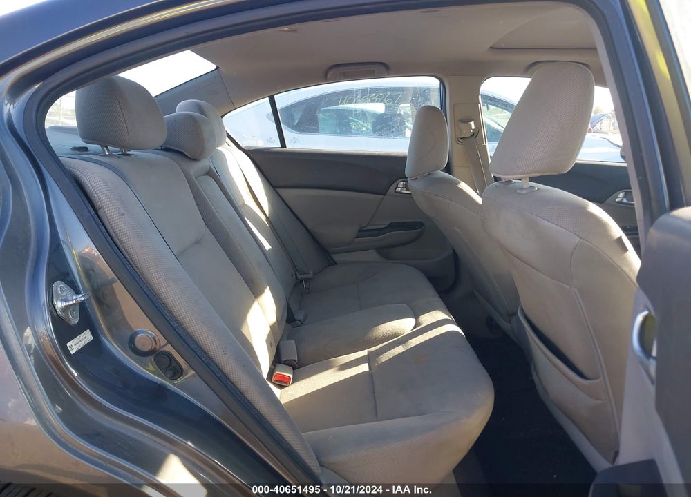 2012 HONDA CIVIC EX VIN: 19XFB2F89CE312505