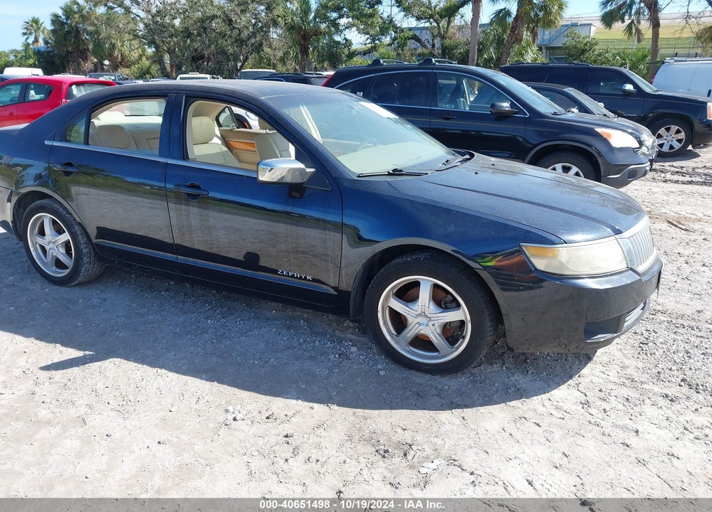 2006 LINCOLN ZEPHYR VIN: 3LNHM26186R661671