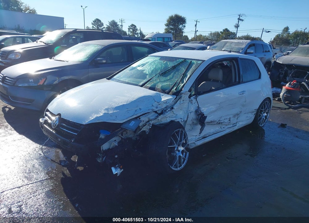 2015 VOLKSWAGEN GOLF TSI S 2-DOOR VIN: 3VW817AU7FM022820