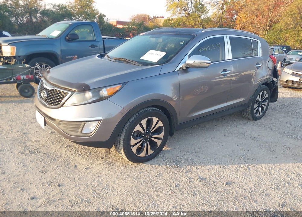 2011 KIA SPORTAGE SX VIN: KNDPC3A6XB7144174