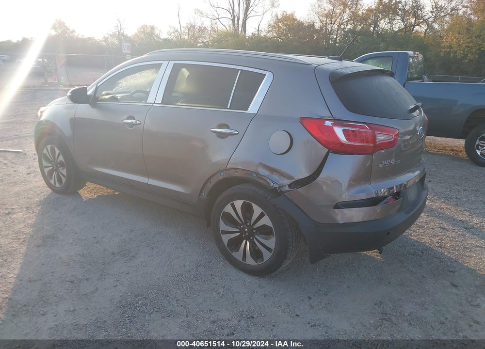 2011 KIA SPORTAGE SX VIN: KNDPC3A6XB7144174