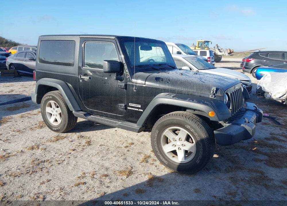2014 ANGLER JEEP WR SPORT VIN: 1C4GJWAG3EL251692