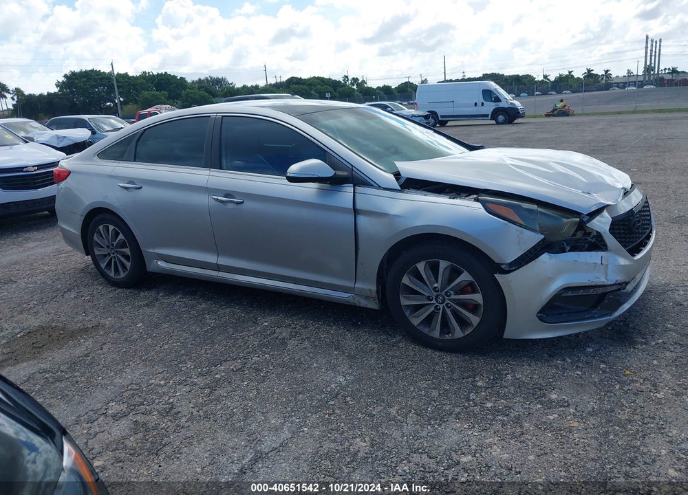 2015 HYUNDAI SONATA SPORT VIN: 5NPE34AF6FH251348